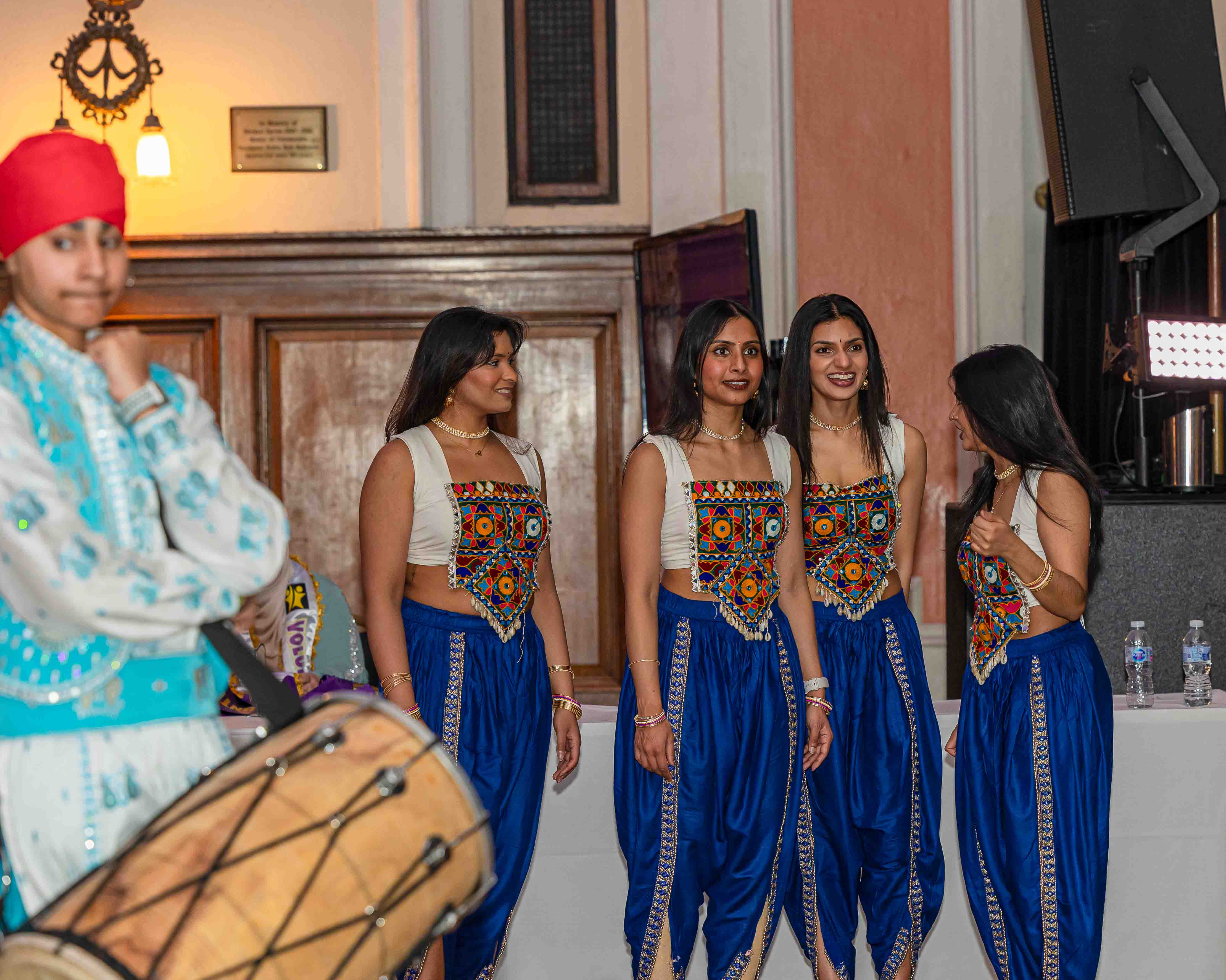 Dancers in traditional dress performing at the SRACA gala